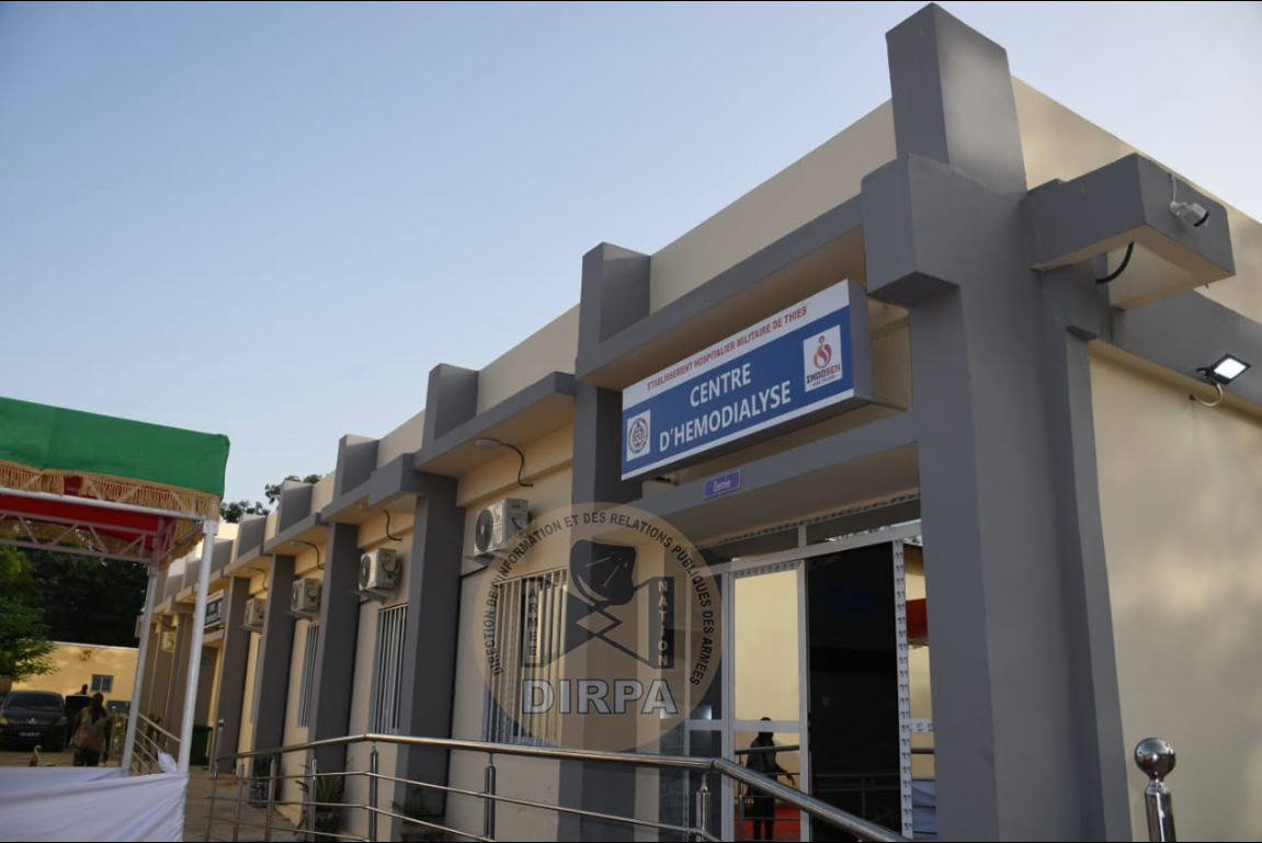 Thiès : l’Hôpital militaire se dote d’un centre d’hémodialyse de 30 générateurs