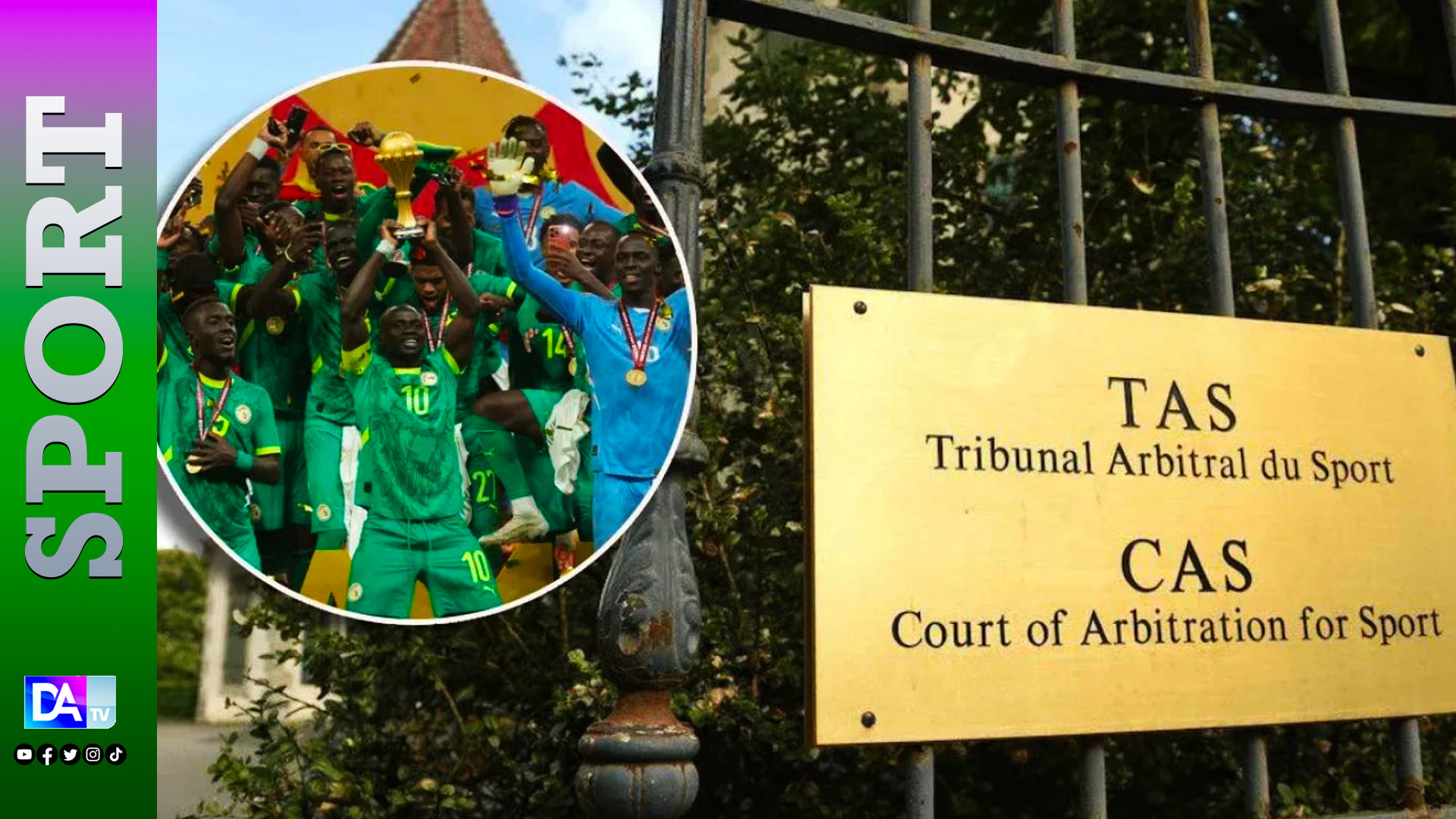 Finale de la CAN 2025 : Le TAS va rendre son verdict en fin novembre