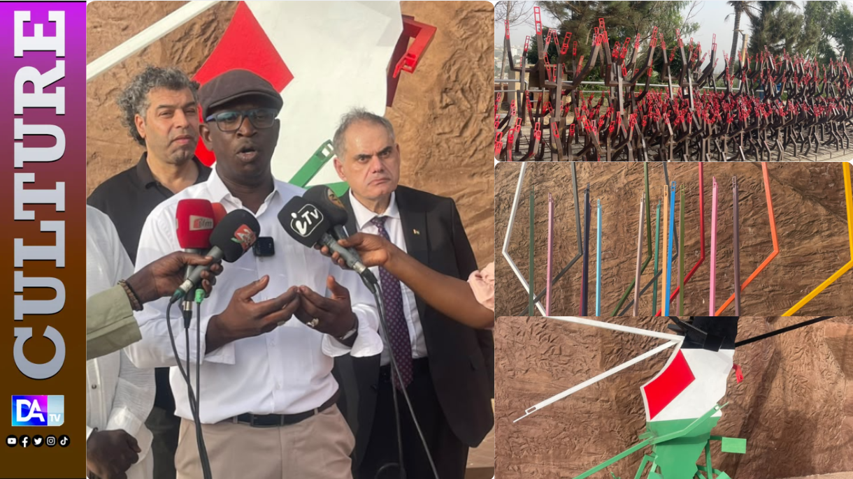 « Il était une fois Gaza » : Ousmane Dia interpelle les consciences à travers une exposition consacrée à la Palestine