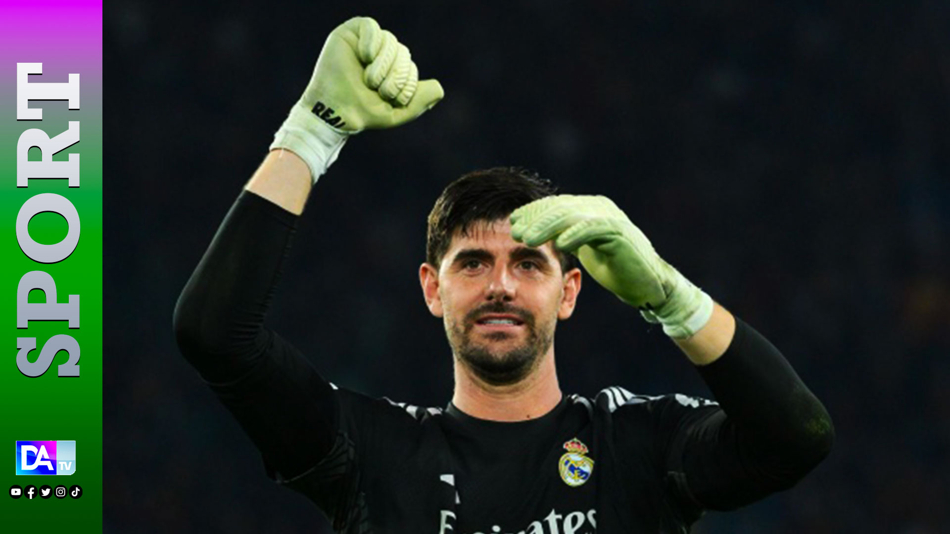 Clasico : Courtois out, terrassé par la grippe