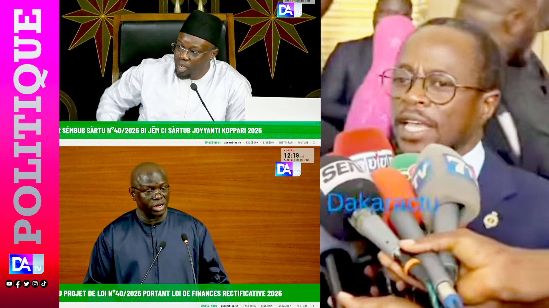LFR 2026 : Abdou Mbow dénonce une « pièce de théâtre », un « cinéma de mauvais goût » et des « deals sur le dos des Sénégalais » de Pastef
