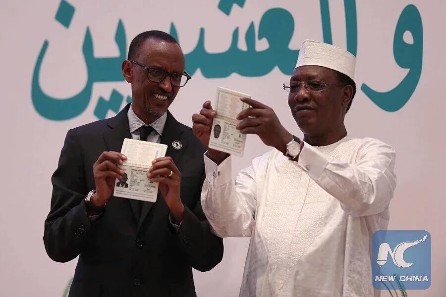 Le passeport africain lancé aujourd'hui à Kigali lors du sommet des chefs d'Etat de l'Union Africaine