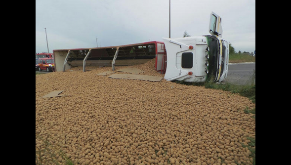 Thiaroye : Deux camions de pommes de terre pourries saisis