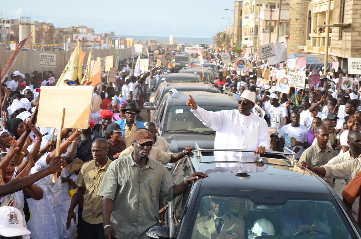 Abdoulaye Diouf SARR réserve un bel accueil au chef de l’Etat à Diamalaye