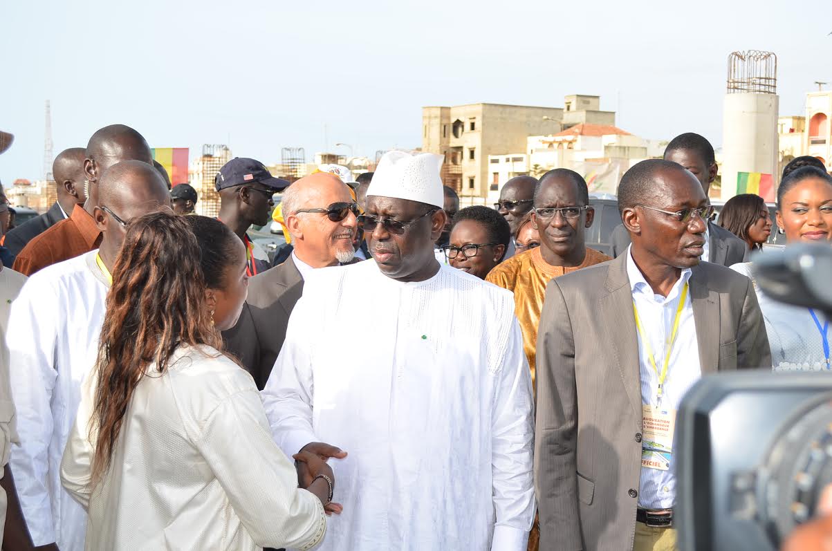 Abdoulaye Diouf SARR réserve un bel accueil au chef de l’Etat à Diamalaye