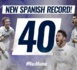 Record : 40ème match sans défaite pour le Real Madrid 