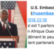 « Pays de merde » : l’ambassade des USA rectifie Trump et déclare respecter le Sénégal et le peuple africain