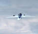 Un avion se retourne en plein vol