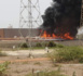 Urgent : Diamniadio, une usine vient de prendre feu.