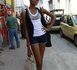 Photo: Le mannequin sénégalais Nogui Dieng dans les rues de Milan