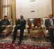 Karim Wade et Madické Niang reçus hier au siège du Conseil national de transition (CNT), à Tripoli