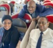 Le couple présidentiel pose avec l’honorable député Farba Ngom à bord de Air Sénégal...