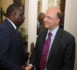 Le président Macky Sall en compagnie de Pierre Moscovici, ministre français de l'Economie et des Finances