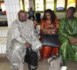 Macky Sall, son épouse et leur griot attitré dans un aéroport (Photo).