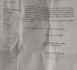 voici le certificat médical de cheikh Bethio Thioune.