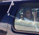 En images, Karim Wade à sa sortie du bureau du Doyen des juges.