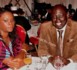 Madiambal Diagne et sa femme au gala des jeunes reporters