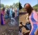 Toubab Dialaw / 4 Chemins : La ministre Zahra Iyane Thiam s’est essayée au jardinage. 