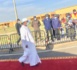 Cérémonie d’hommage à Pape Bouba Diop : Le président Macky Sall est arrivé à l’Aibd.