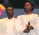 Pape Diouf et son invité d'honneur Baba Maal en compagnie de Mbaye Dieye Faye au "Grand Bégué" du Zénith de Paris