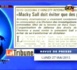 Revue de Presse Ahmed Aidara 27 mai 2013 (Video)