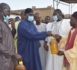 (IMAGES À TOUBA) Serigne Bassirou  Mbacké Khadim Awa Bâ offre des vivres aux populations et à Touba Ça Kanam