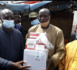 Covid-19 : Le Dr Alioune Diouf distribue des masques et des flacons de gel dans les marchés et les différentes gares routières de Kaolack.