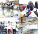 Kaolack / Hlm Sara, Nimzatt et Maloum : Papy Gaye et son mouvement « Le Réveil Kaolackois » investissent ces quartiers pour aider les populations à sortir des affres des inondations.