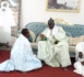 ( IMAGES) Serigne Moustapha Saliou passe deux tours d’horloge chez Serigne Bassirou Mbacké Abdou Khadre