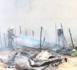 Incendie près du Cices  Près d’une dizaine de baraques réduites en cendres (IMAGES)