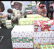 Arbre de Noël / Sicap Liberté : Zahra Iyane Thiam encourage 700 parmi les meilleurs élèves du secteur et les couvre de cadeaux.