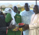 Ngoudiane : Le maire inaugure le terrain de basket-ball et la tribune du stade municipal.