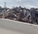 Tas de ferraille sur l’autoroute Ila Touba - Un camion oblige à une déviation