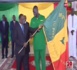 la cérémonie de remise du drapeau du président Macky Sall aux "Lions" du basket