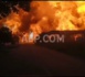 Afrique du Sud: images d'un incendie après l'explosion d'un camion-citerne
