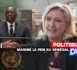 Marine Le Pen au Sénégal : "Il est aujourd'hui, totalement, anormal que le continent africain ne soit pas représenté au Conseil de sécurité des Nations Unies (...) le Président Macky Sall est attaché à la souveraineté du Sénégal."
