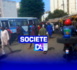 Rond-point Camp Lat Dior : un car Tata de la "ligne 3" perd le contrôle et fonce sur une voiture de la police