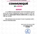Point de presse de YAW ce mercredi : La conférence des leaders reporte son face à face avec la presse