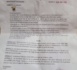 Mairie de Kaolack : Voici la lettre de licenciement de l'agent municipal Aliou Lô...Une lettre truffée de fautes.
