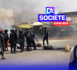 Kaolack : Des manifestants brûlent des pneus sur la route de l'ancienne gare routière de Nioro.