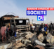 Bilan provisoire de l'incendie au marché syndicat de Kaolack : 29 cantines ravagées, un camion malien d'une valeur de 80 millions calciné et plus de 19 moutons décimés.