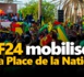 [🔴LIVE ] Place de la nation : F24 mobilise les forces vives et marche sur le régime