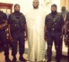 Amadou Sall, le fils du président Macky Sall entouré de ses gardes du corps