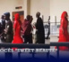 Procès « Sweet Beauté » : Vêtue d'une robe rouge, Adji Sarr est arrivée au tribunal de Dakar