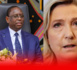 Le président Macky Sall sur son entretien avec Marine Le Pen: " J’ai, pour ma part, trouvé inélégant que Paris missionne [en mars] une conseillère [de l’Elysée] pour rencontrer mon opposant [Ousmane Sonko]".