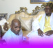 Magal de Serigne Abdou Khadre- Cheikh Bass Abdou Khadre offre un boubou à Serigne Saliou Thioune Ibn Cheikh Bérhio.