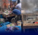Marché central de Kaolack: Un véhicule de la police incendié par de jeunes manifestants