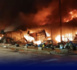 Tambacounda : un violent incendie ravage plus d’une dizaine de cantines du marché central