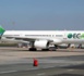 Un Boeing de la compagnie nationale Ecair qui a récemment inauguré une desserte à Dakar, saisi à Paris