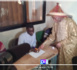 Le candidat Aly Ngouille Ndiaye effectue un vote symbolique à Linguère
